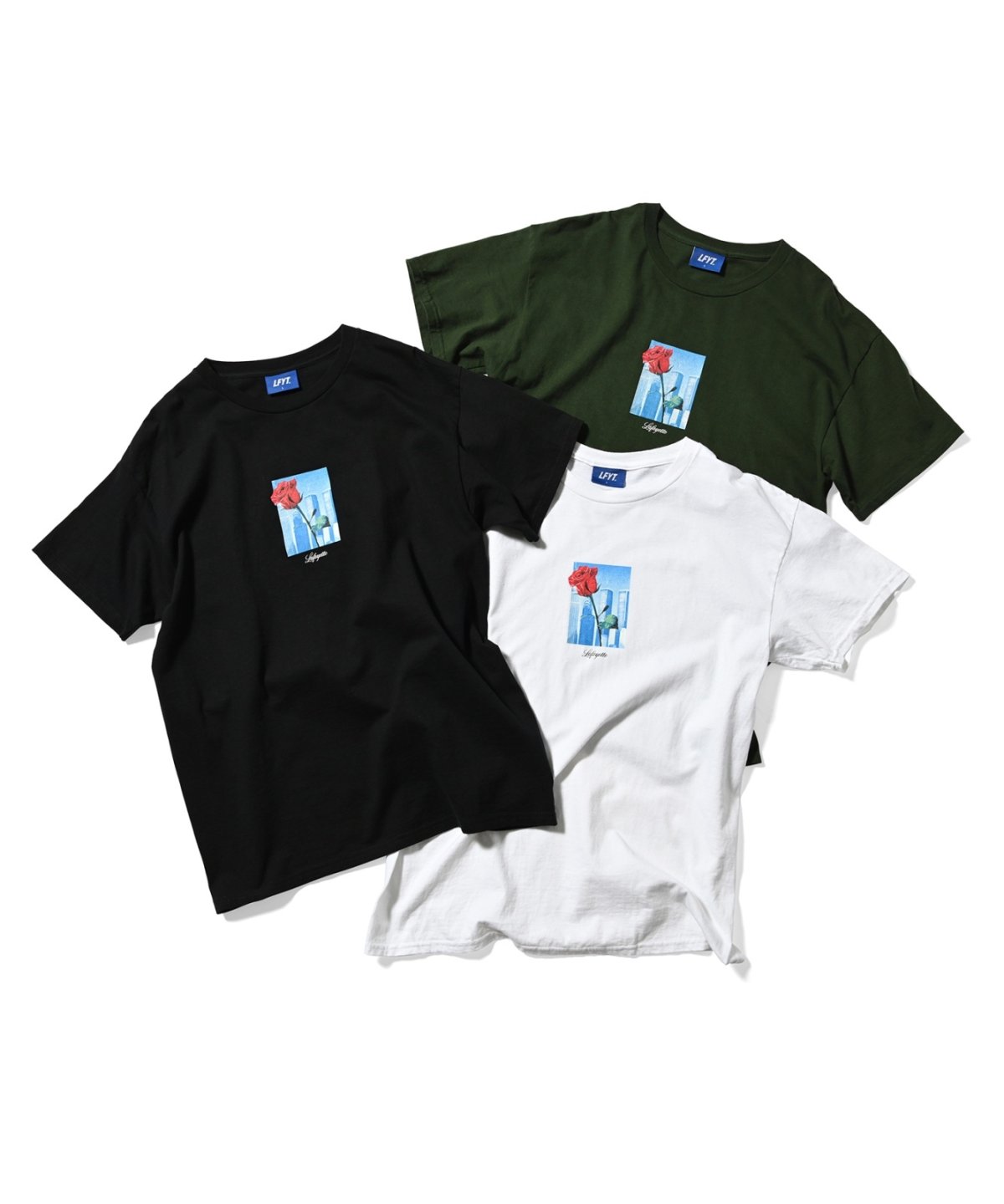 画像2: 【30%OFF】LFYT(ラファイエット) / MANHATTAN ROSE TEE (2)