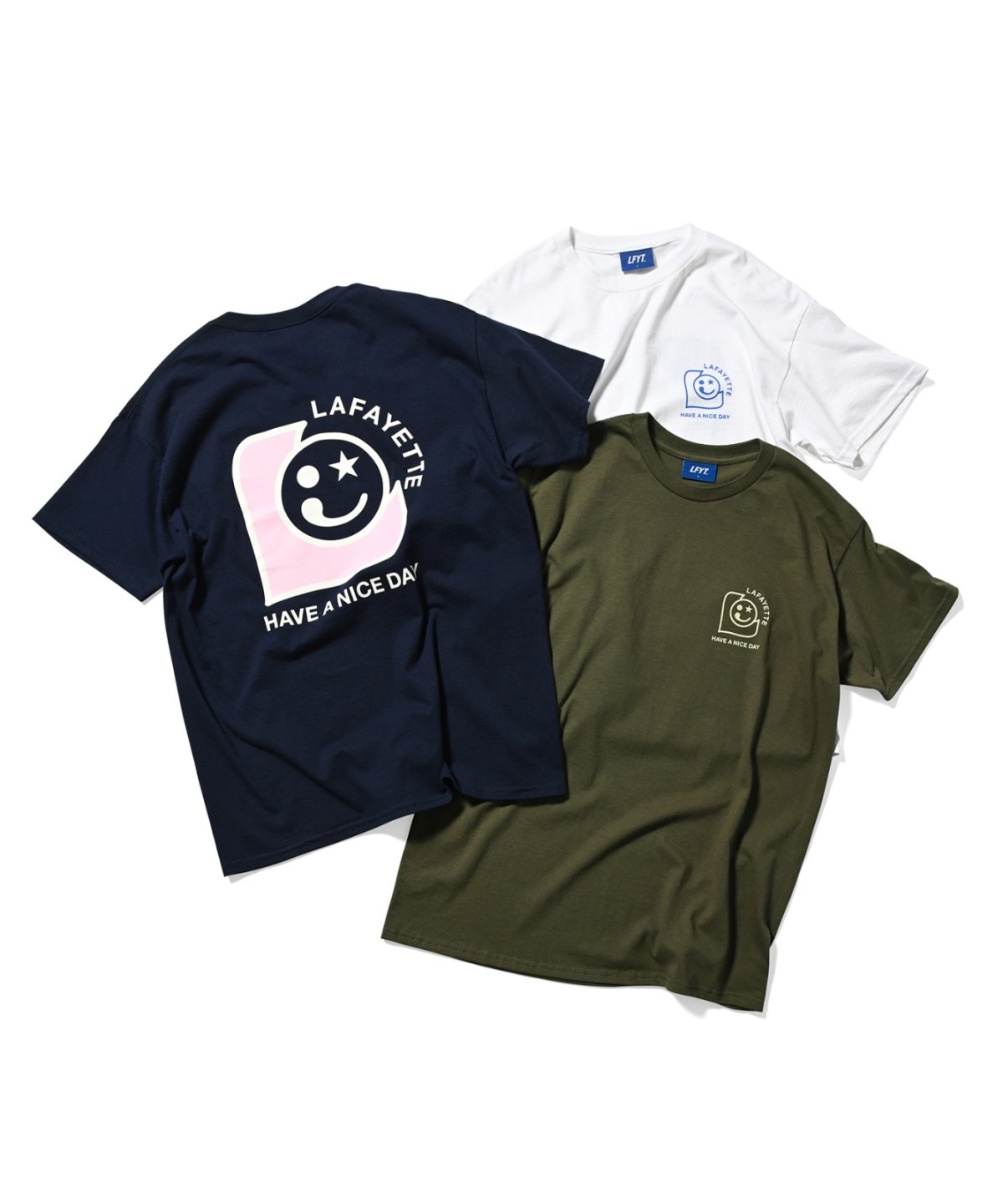 画像1: 【30%OFF】LFYT(ラファイエット) / HAVE A NICE DAY TEE (1)