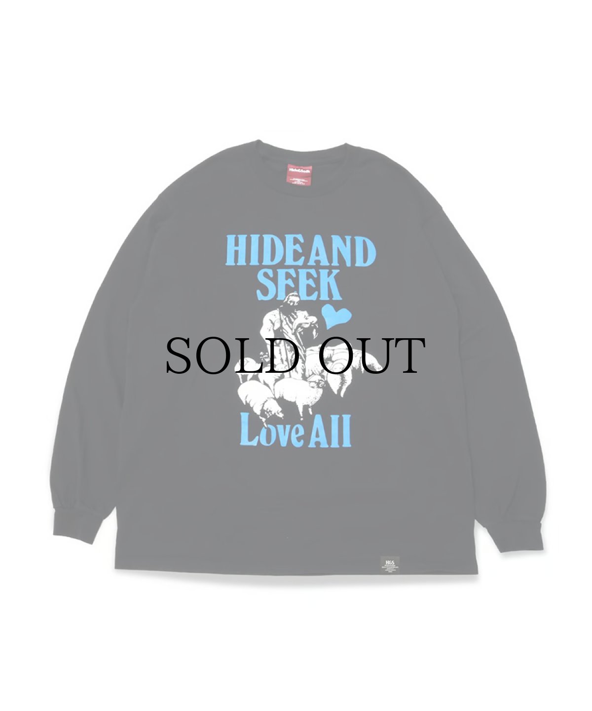 画像5: HIDEANDSEEK(ハイドアンドシーク) / Love All L/S Tee(Front) (5)