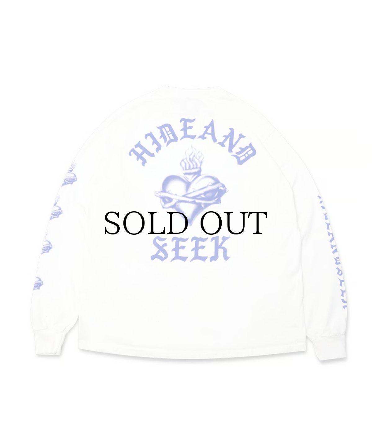 画像2: HIDEANDSEEK(ハイドアンドシーク) / Heart L/S Tee(Back) (2)