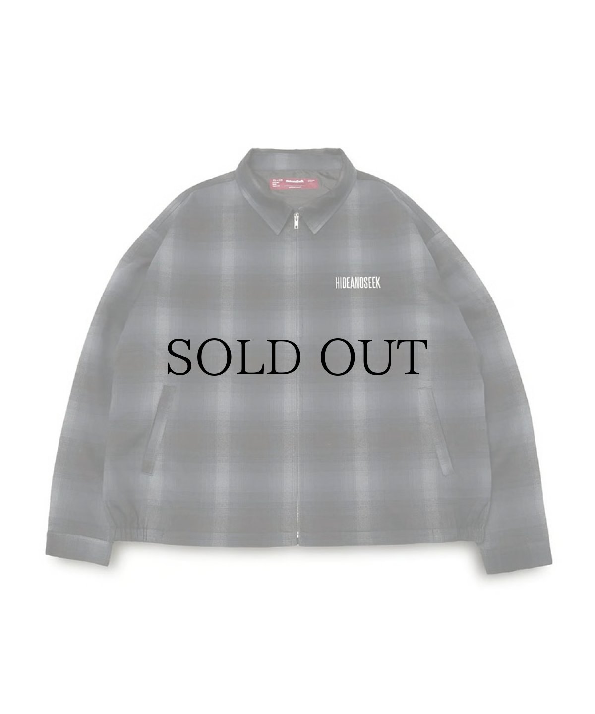 画像2: HIDEANDSEEK(ハイドアンドシーク) / Check Harrington Jacket (2)
