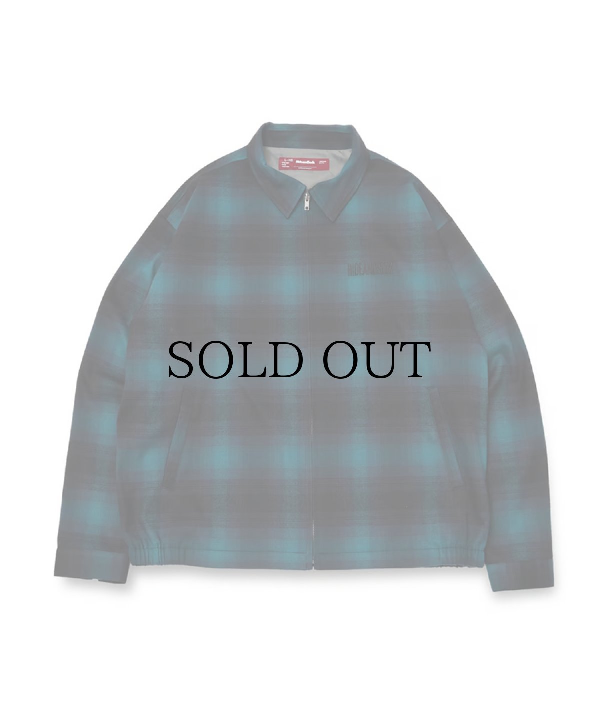 画像3: HIDEANDSEEK(ハイドアンドシーク) / Check Harrington Jacket (3)