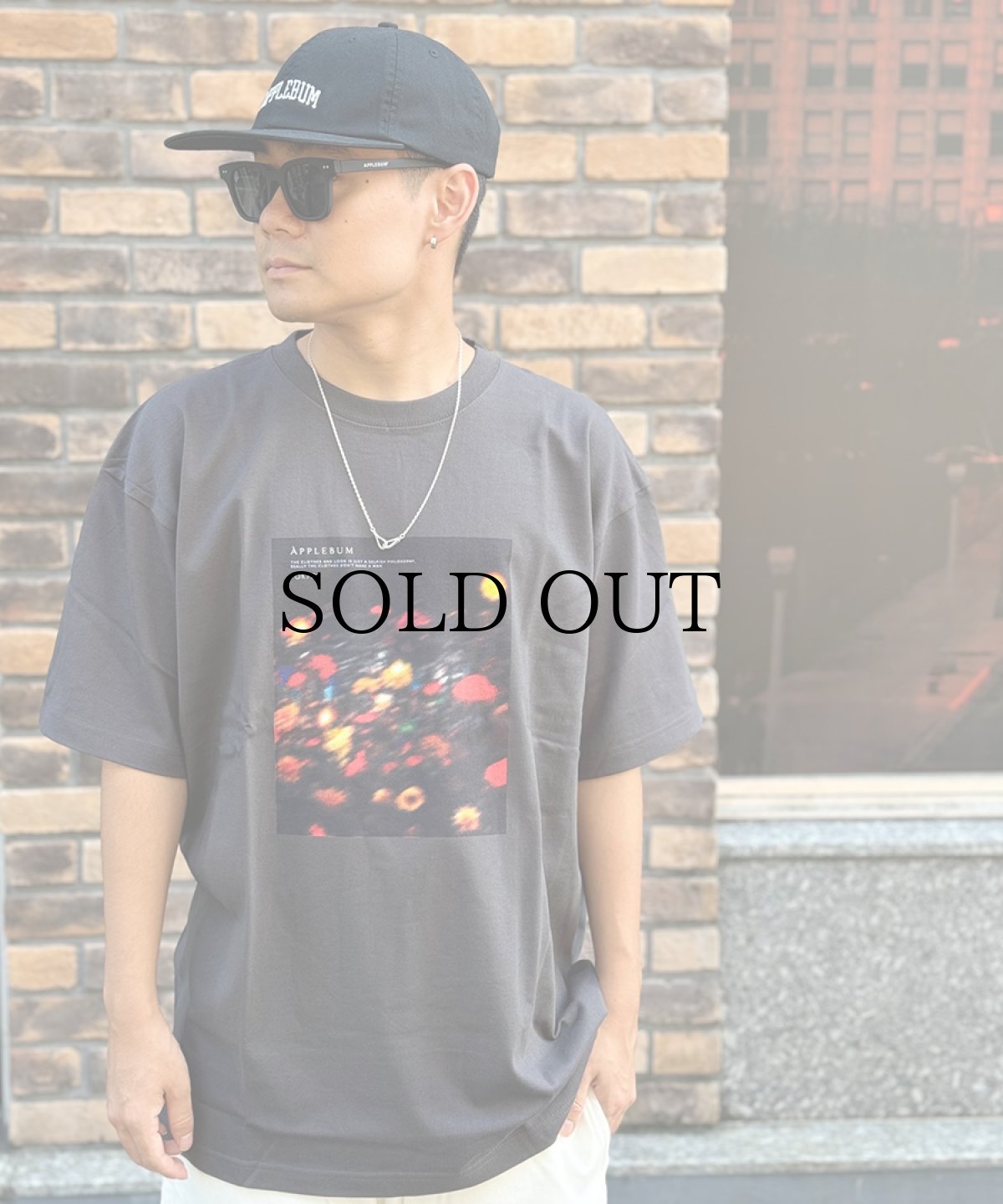 画像1: APPLEBUM(アップルバム) / "UTOPIA" PHOTO T-SHIRT 6.2OZ (1)