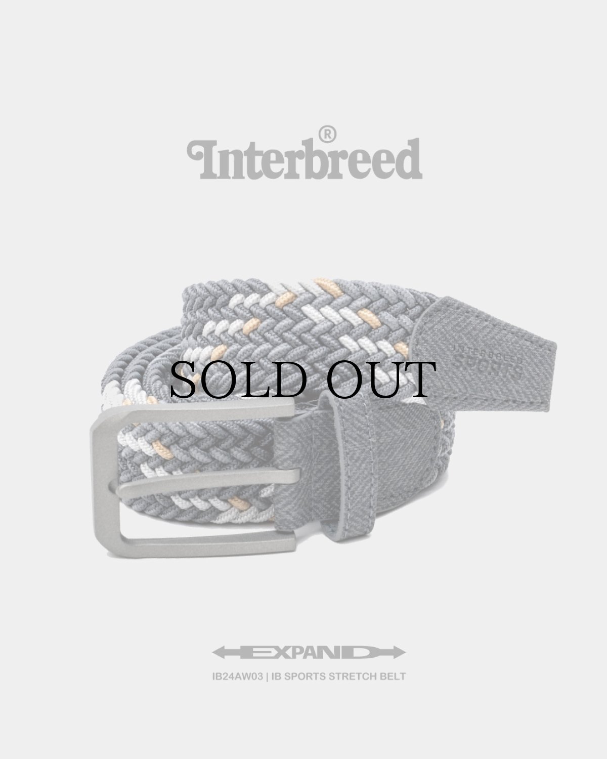 画像2: INTERBREED(インターブリード) / IB SPORTS Stretch Belt (2)