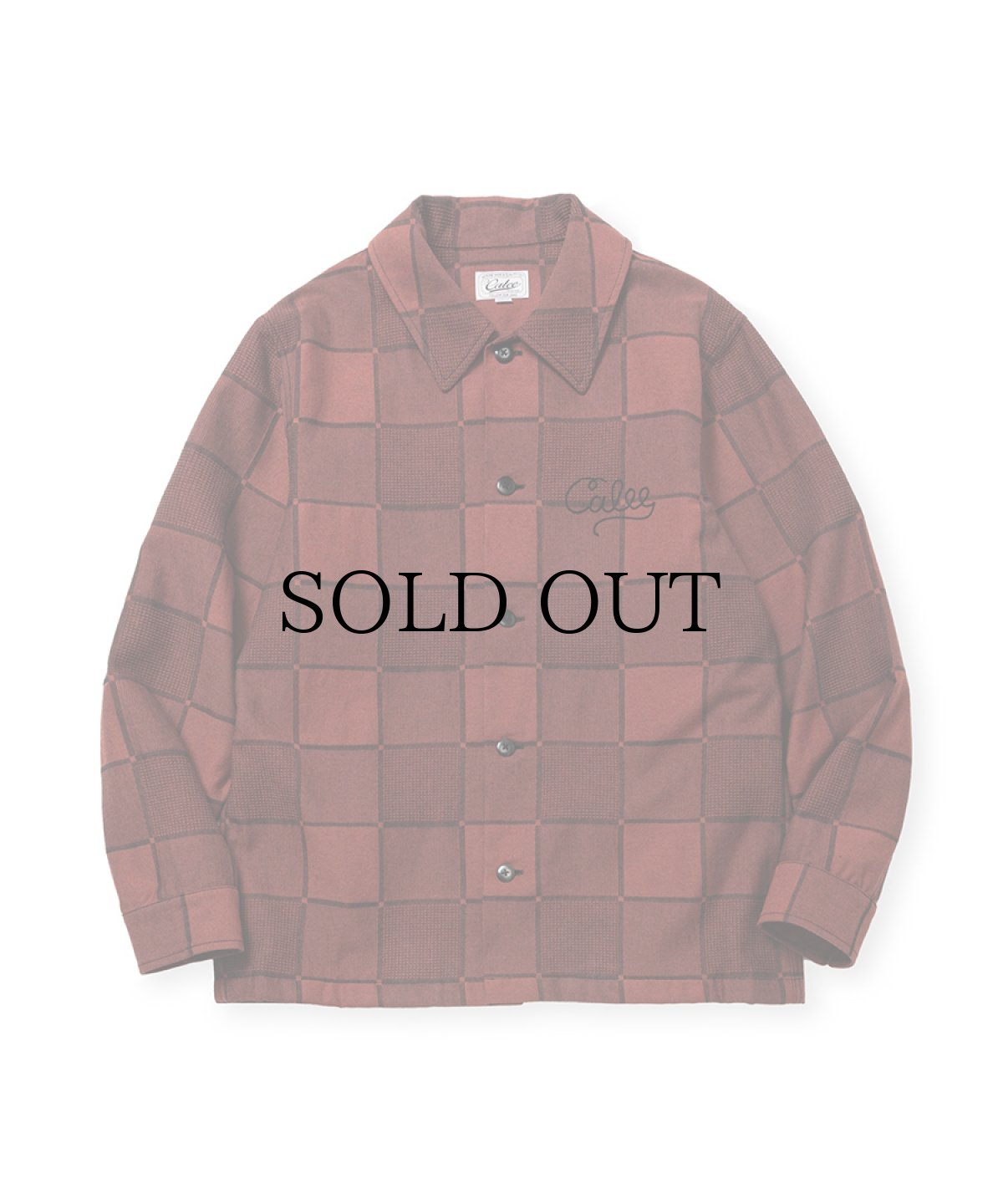 画像1: CALEE(キャリー) / BLOCK CHECK OVER SIZE SHIRT JACKET (1)