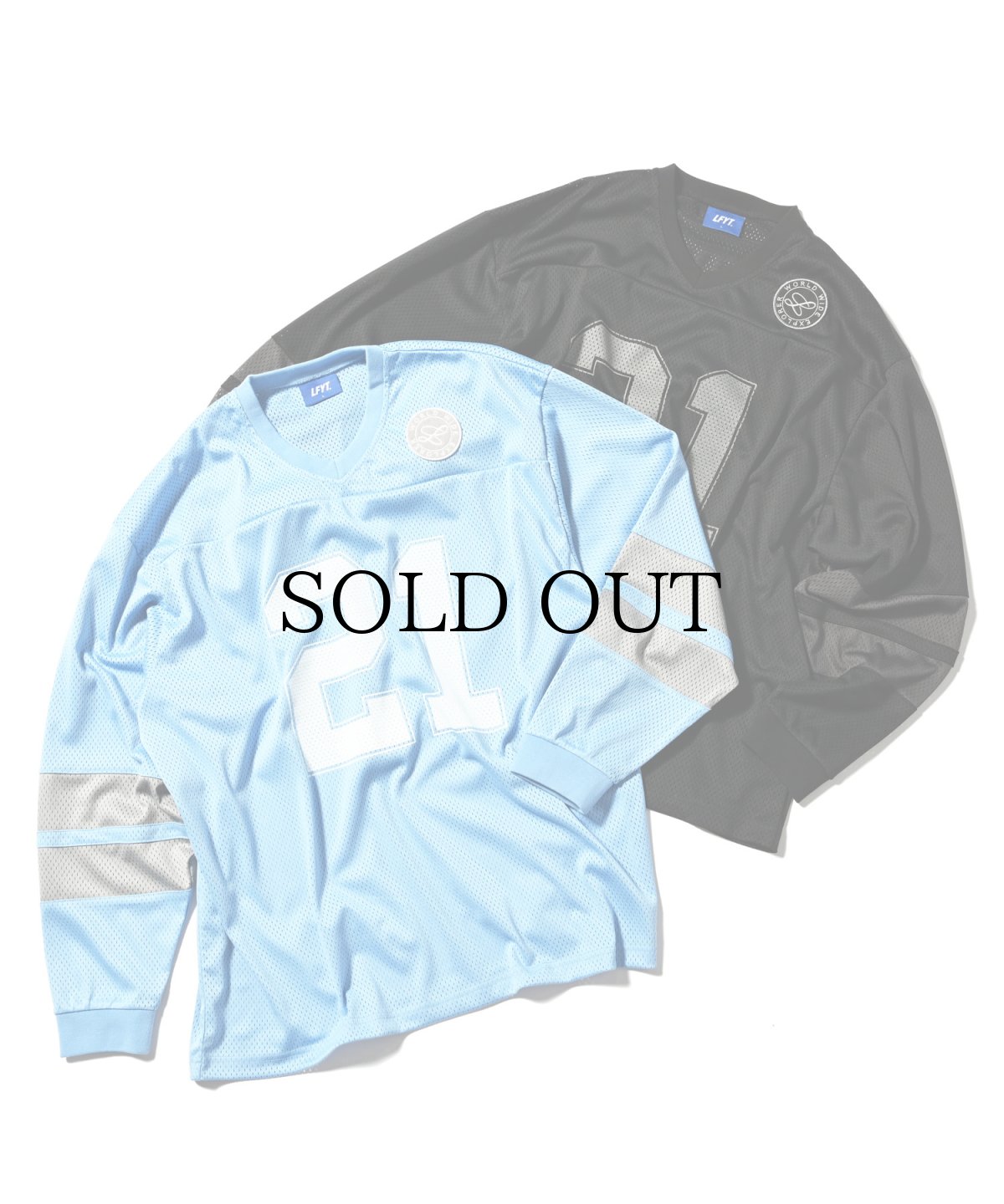 画像2: 【30%OFF】LFYT(ラファイエット) / 21th ANNIVERSARY FOOTBALL L/S SHIRT  (2)