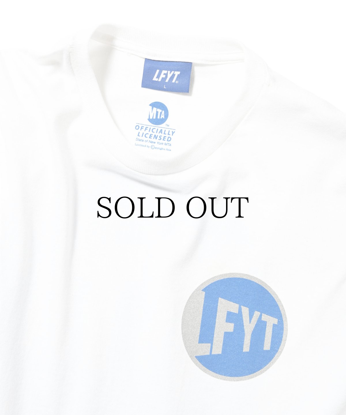 画像8: 【30%OFF】LFYT(ラファイエット) / LFYT x MTA LOGO L/S TEE  (8)
