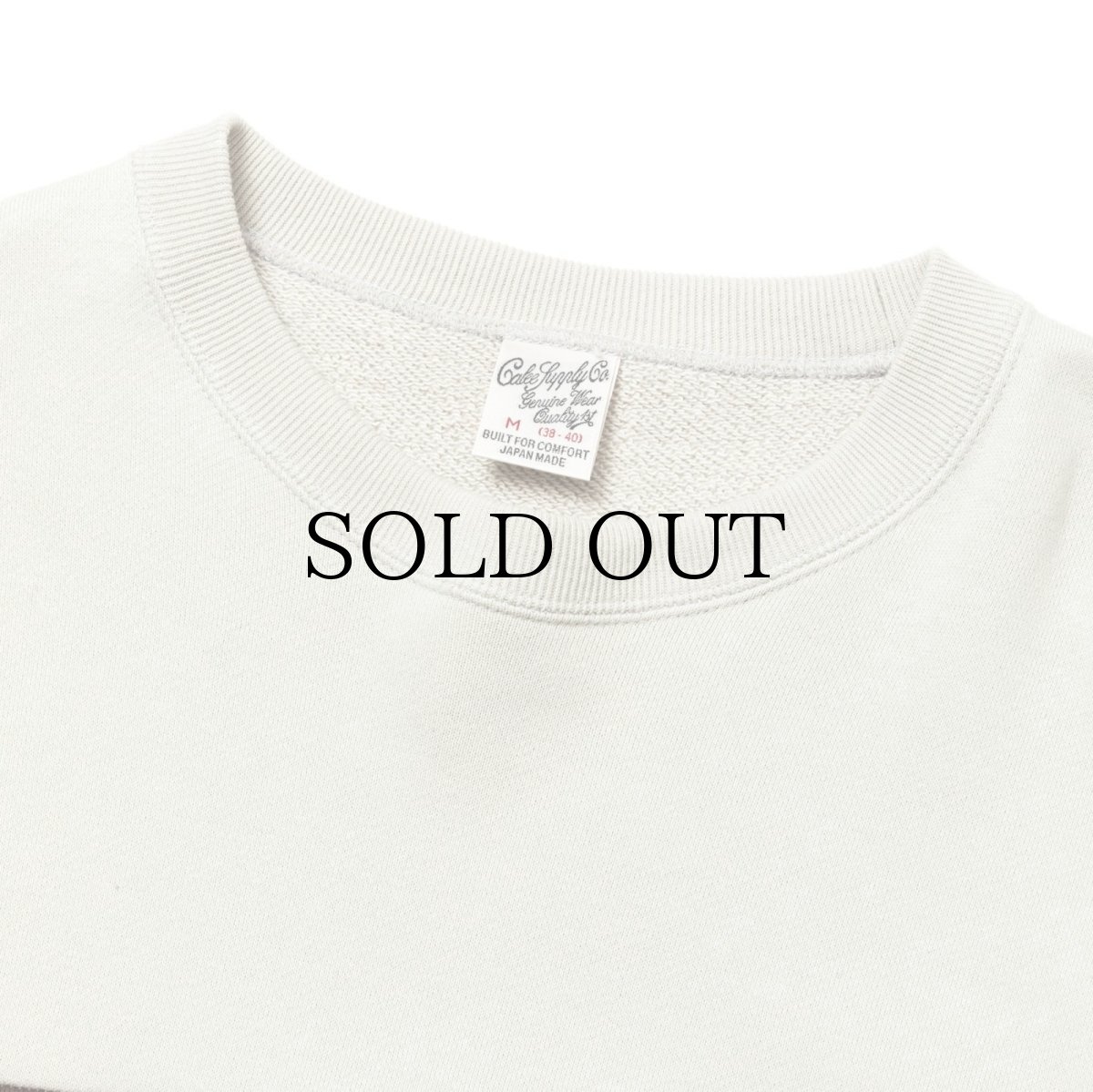 画像4: CALEE(キャリー) / BICOLOR CREW NECK SW (4)