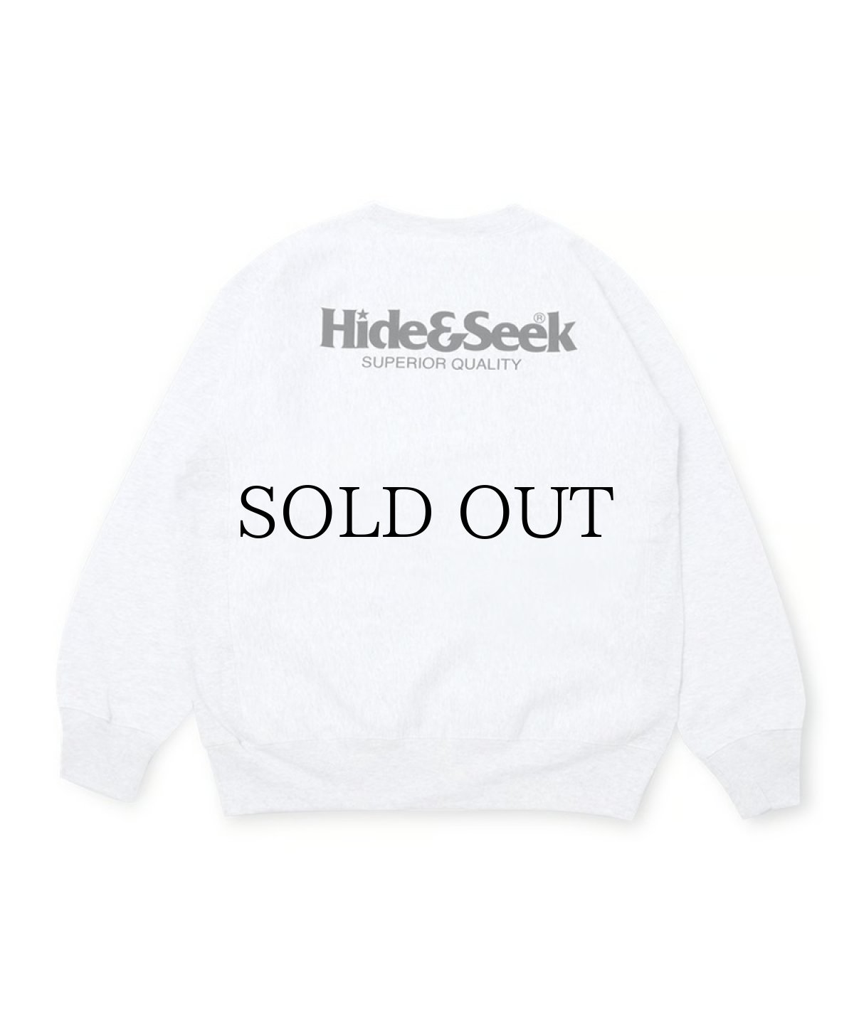 画像2: HIDEANDSEEK(ハイドアンドシーク) / Logo Sweat Shirt(24aw) (2)
