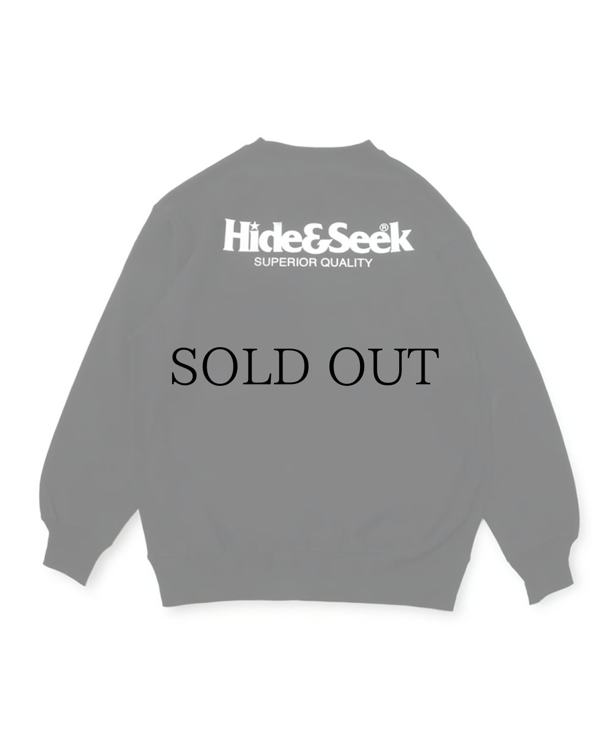画像4: HIDEANDSEEK(ハイドアンドシーク) / Logo Sweat Shirt(24aw) (4)
