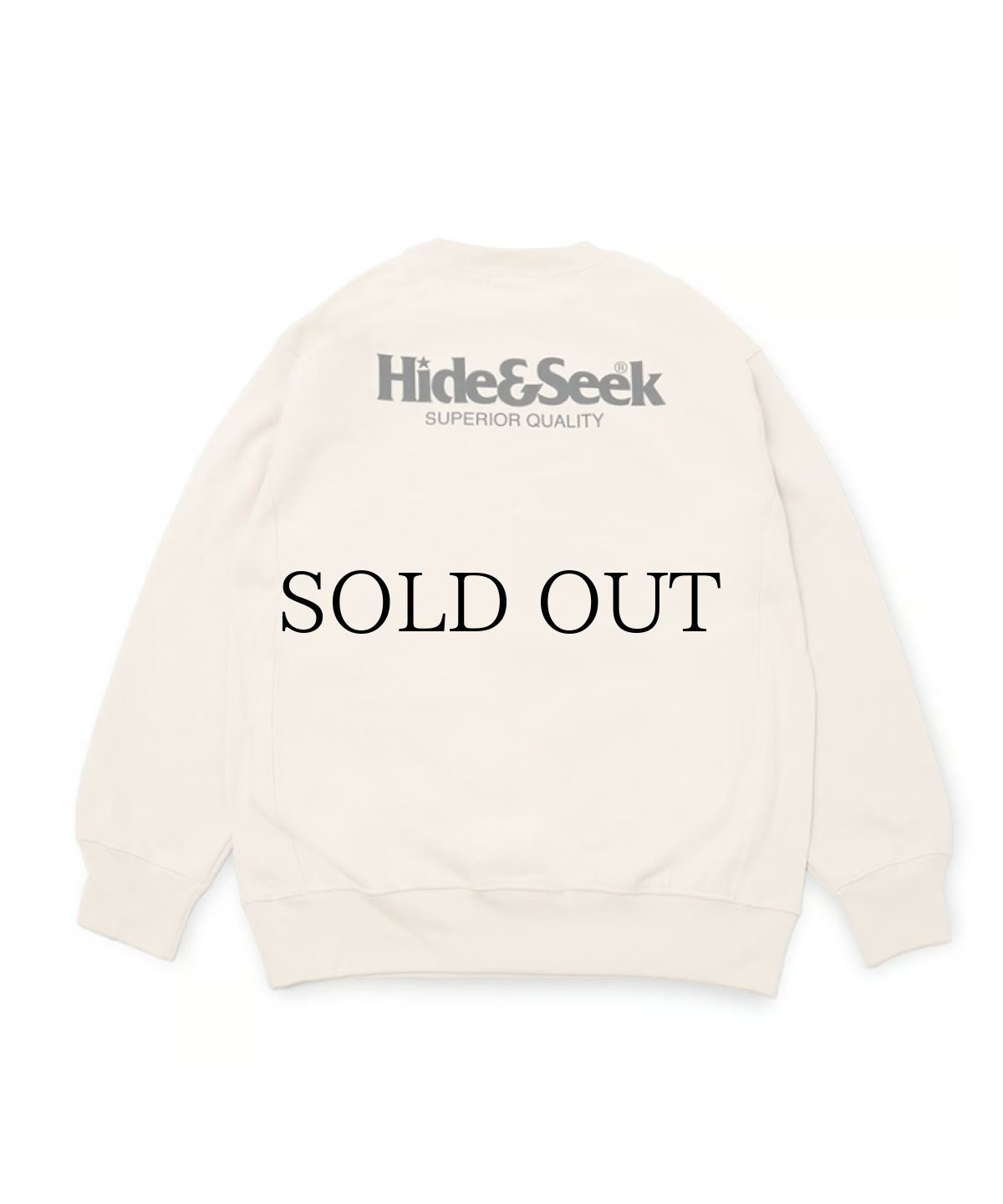 画像6: HIDEANDSEEK(ハイドアンドシーク) / Logo Sweat Shirt(24aw) (6)