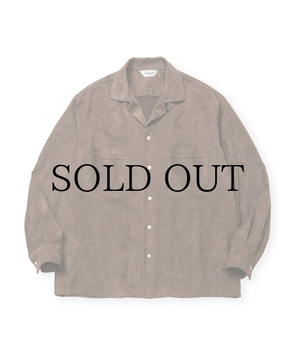 CALEE(キャリー) シャツ FAUX SUEDE SH CL-24AW021 正規取扱通販サイト