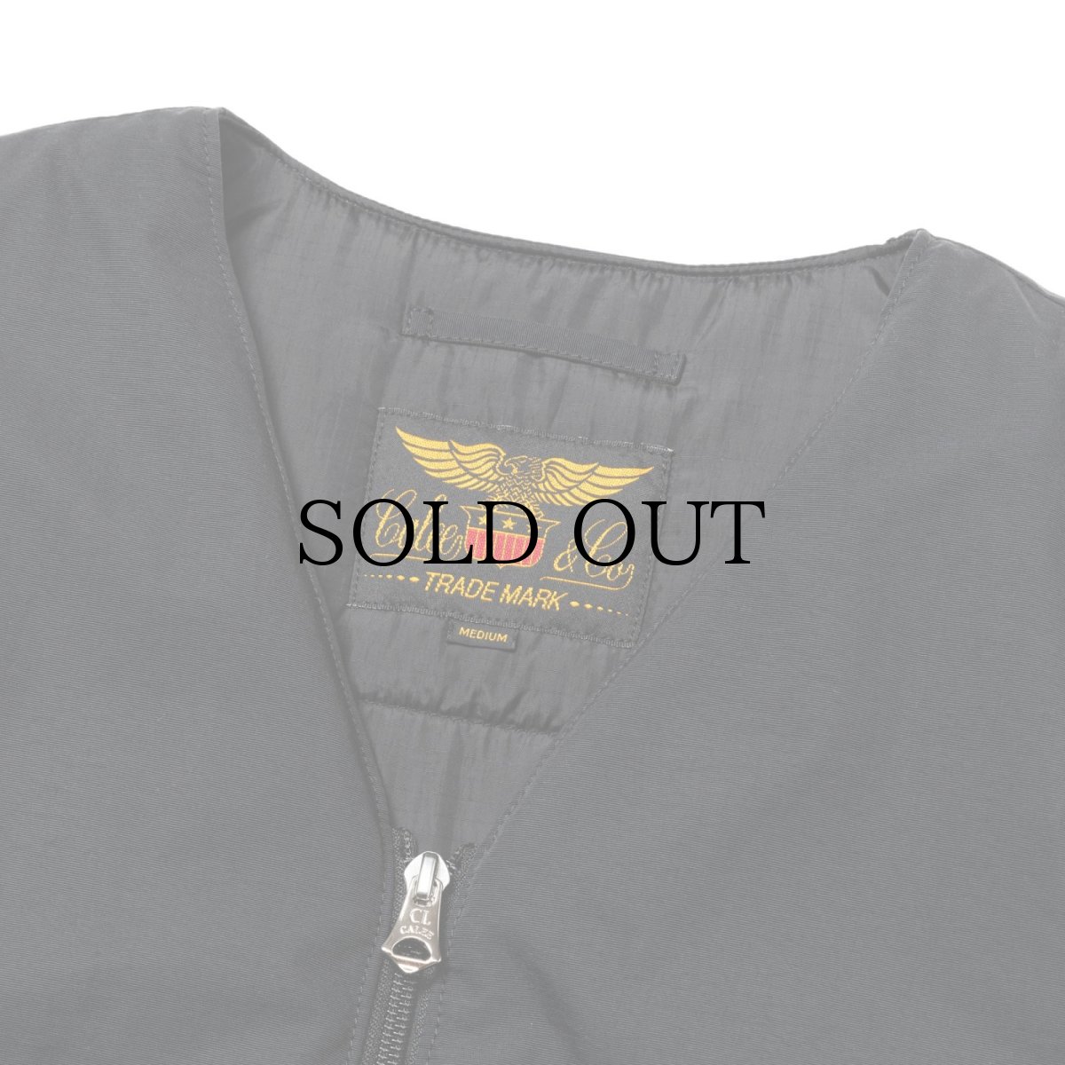 画像4: CALEE(キャリー) / TASLAN NYLON PADDED WAIST COAT (4)