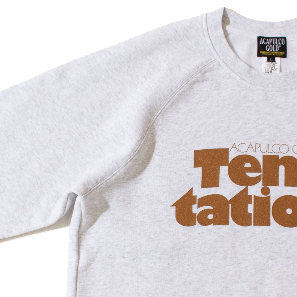 画像8: ACAPULCO GOLD(アカプルコゴールド) / TEMPTATIONS RAGLAN SLEEVE CREW SWEAT (8)