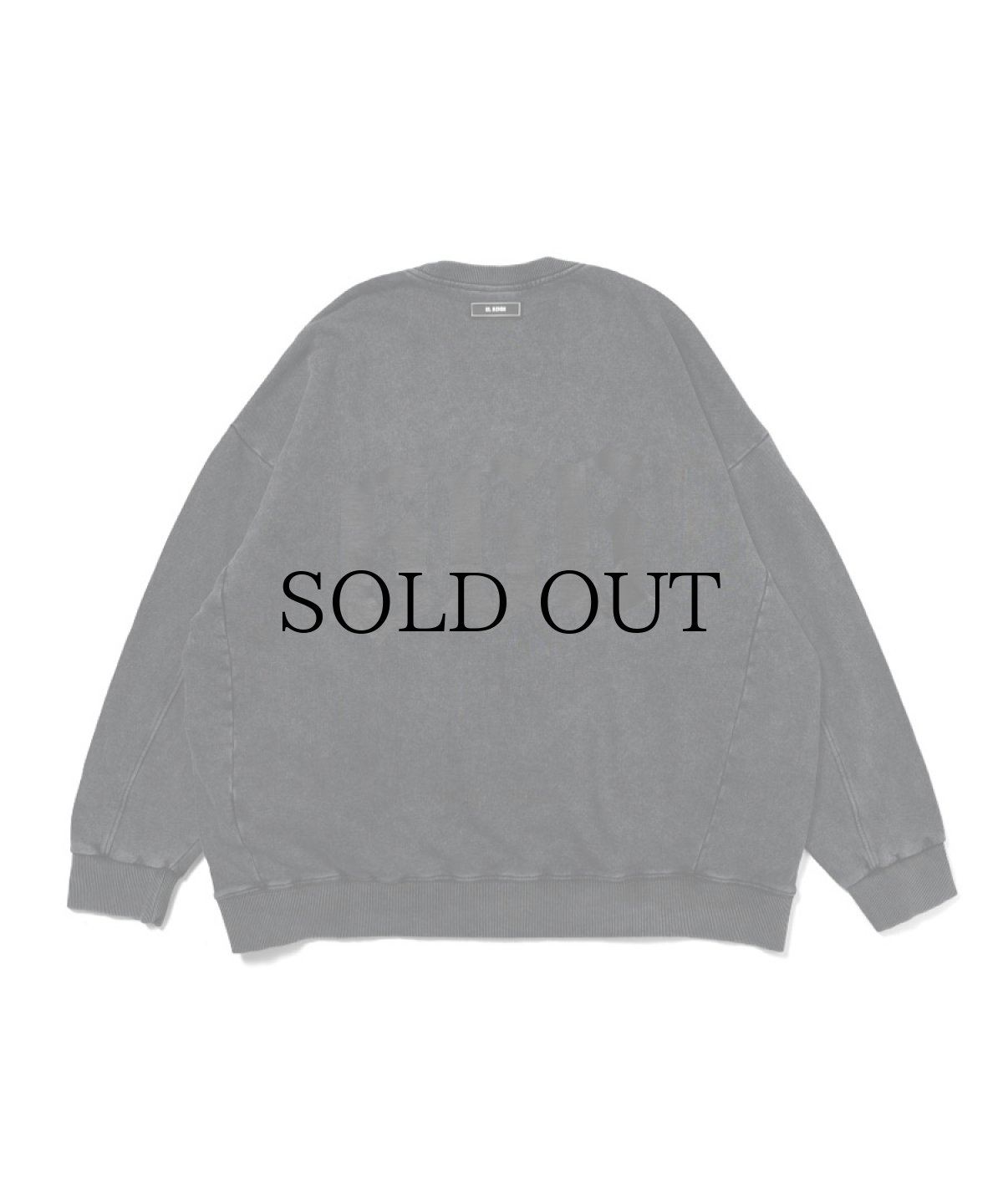 画像2: EL REIGN(エルレイン)  / "The Apocalipse" STONE ASID WASH SWEAT (2)