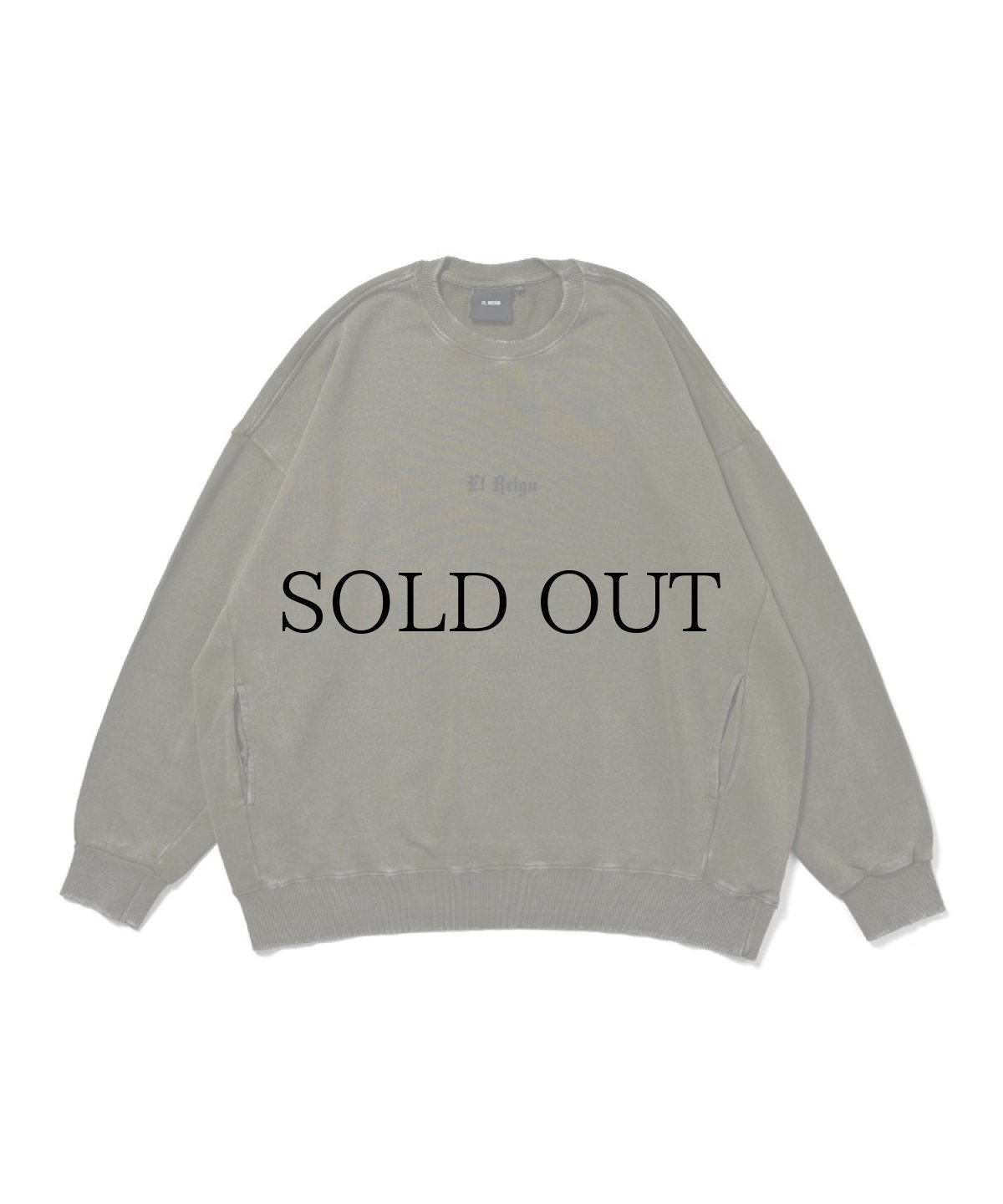 画像6: EL REIGN(エルレイン)  / "The Apocalipse" STONE ASID WASH SWEAT (6)