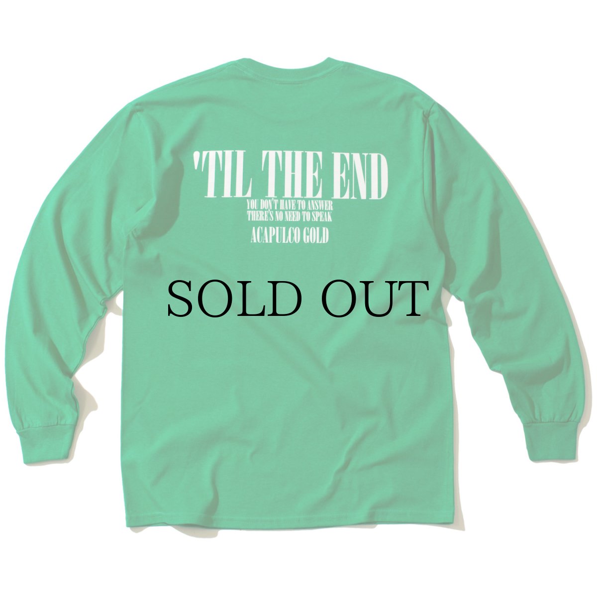 画像8: ACAPULCO GOLD(アカプルコゴールド) / TIL THE END LS TEE (8)