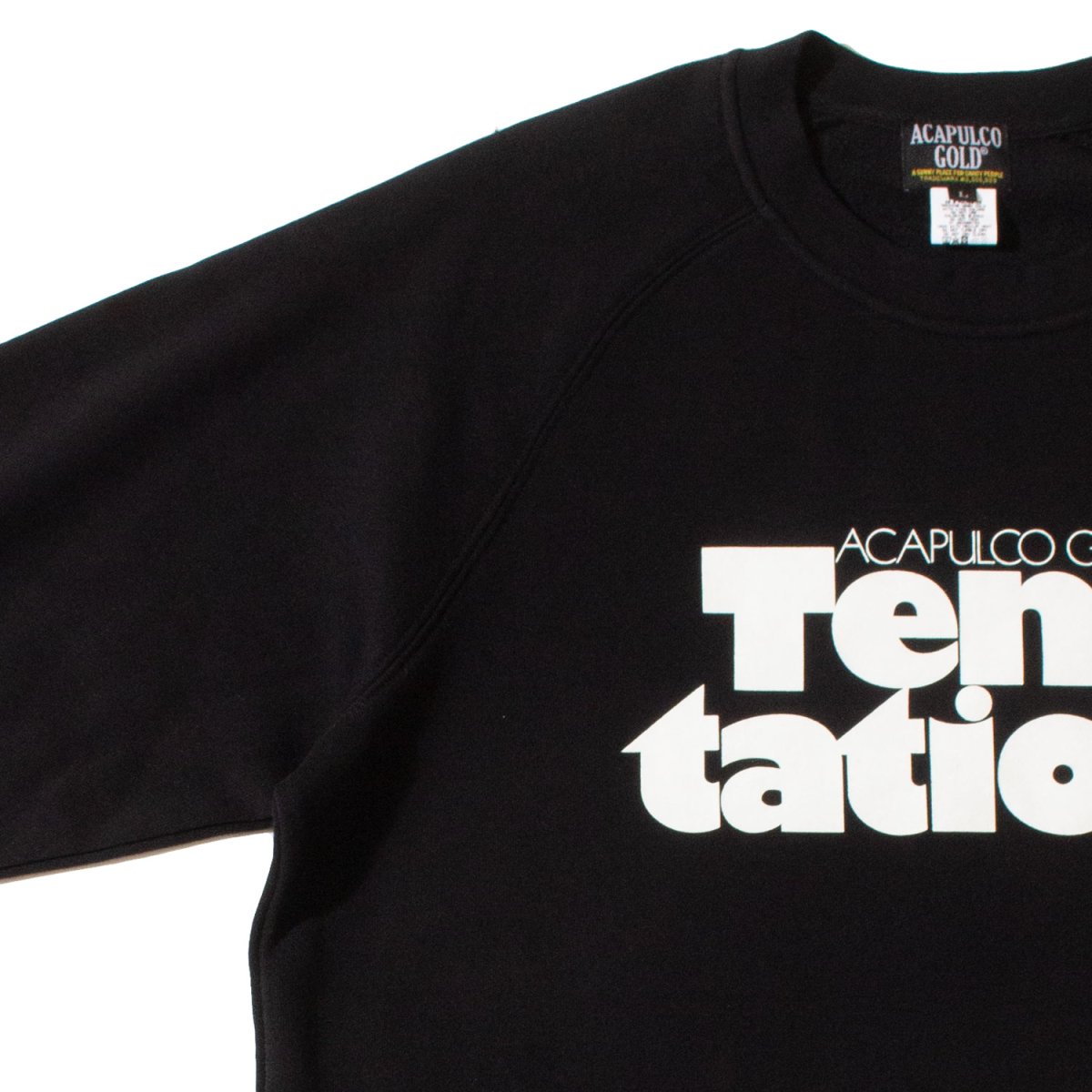 画像6: ACAPULCO GOLD(アカプルコゴールド) / TEMPTATIONS RAGLAN SLEEVE CREW SWEAT (6)