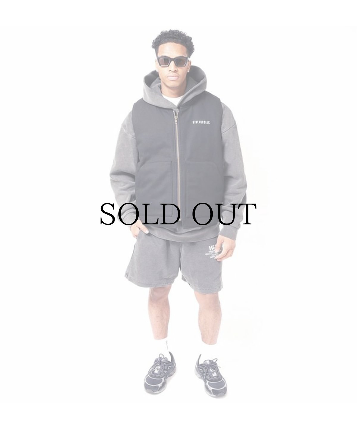 画像7: HIDEANDSEEK(ハイドアンドシーク) / Work Zip Vest(24aw) (7)