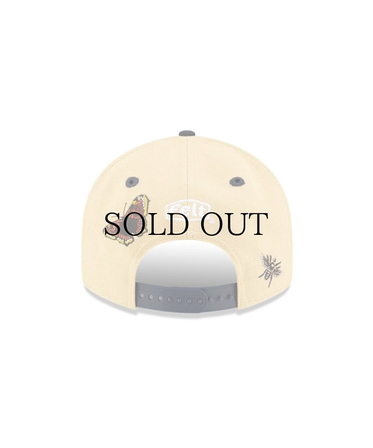 画像5: NEW ERA × FELT NEW YORK YANKEES - LP 9FIFTY BLOCK SNAPBACK LIGHT BEIGE  (5)