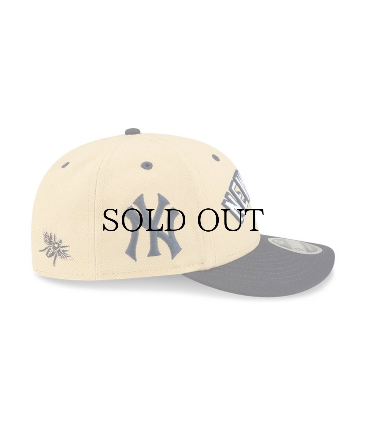 画像4: NEW ERA × FELT NEW YORK YANKEES - LP 9FIFTY BLOCK SNAPBACK LIGHT BEIGE  (4)