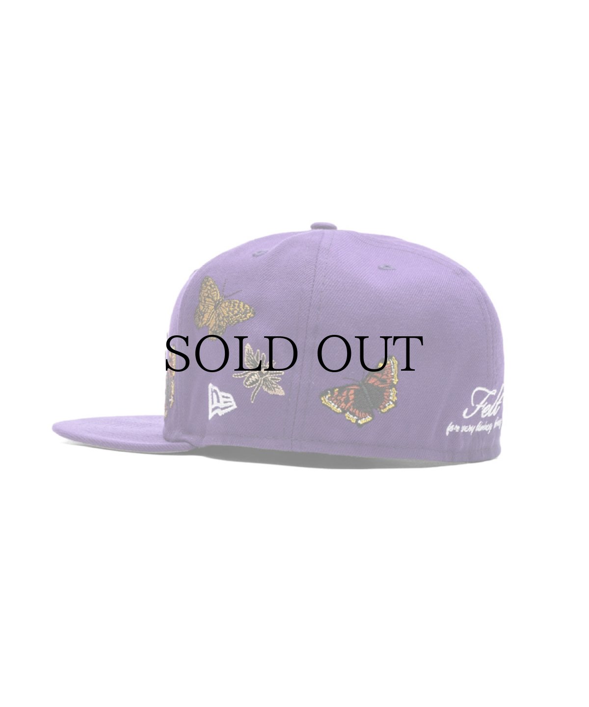 画像3:  NEW ERA × FELT Los Angeles Lakers - 59FIFTY BUTTERLY GARDEN PURPLE (3)