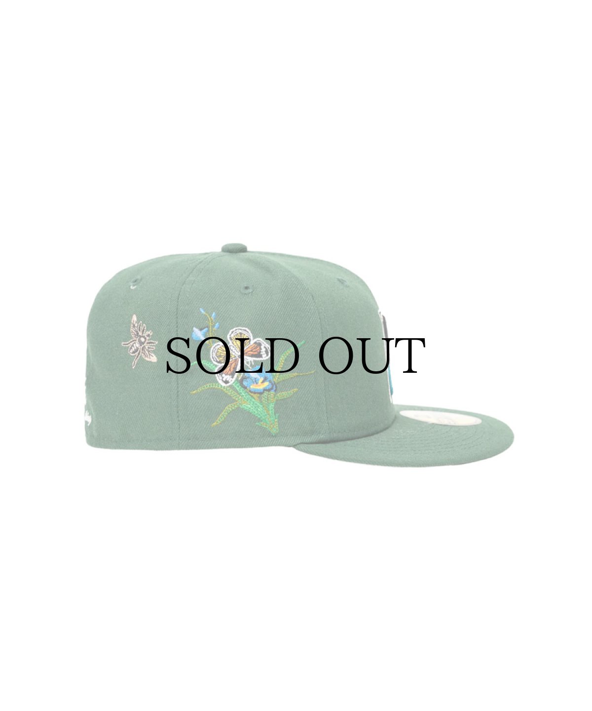 画像2:  NEW ERA × FELT Florida Marlines - 59FIFTY BUTTERFLY GARDEN GRN (2)