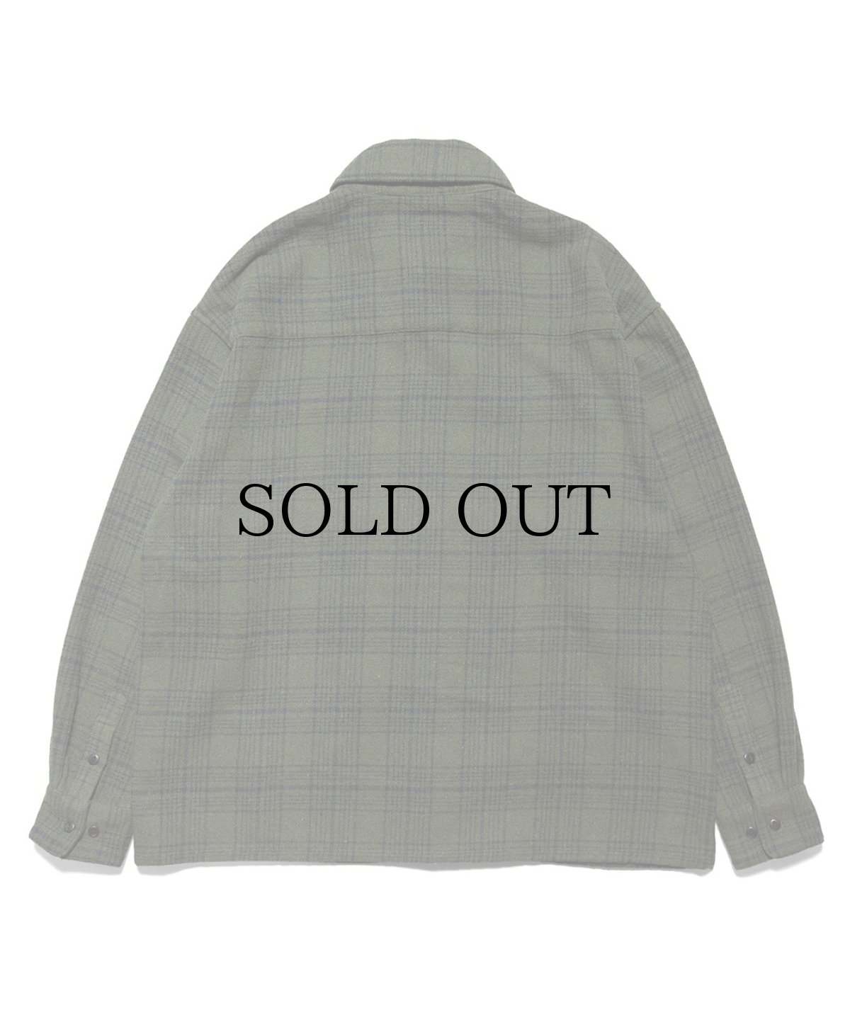 画像8: HAIGHT / [Colin Stevens] CHECK FLANNEL SHIRT (8)