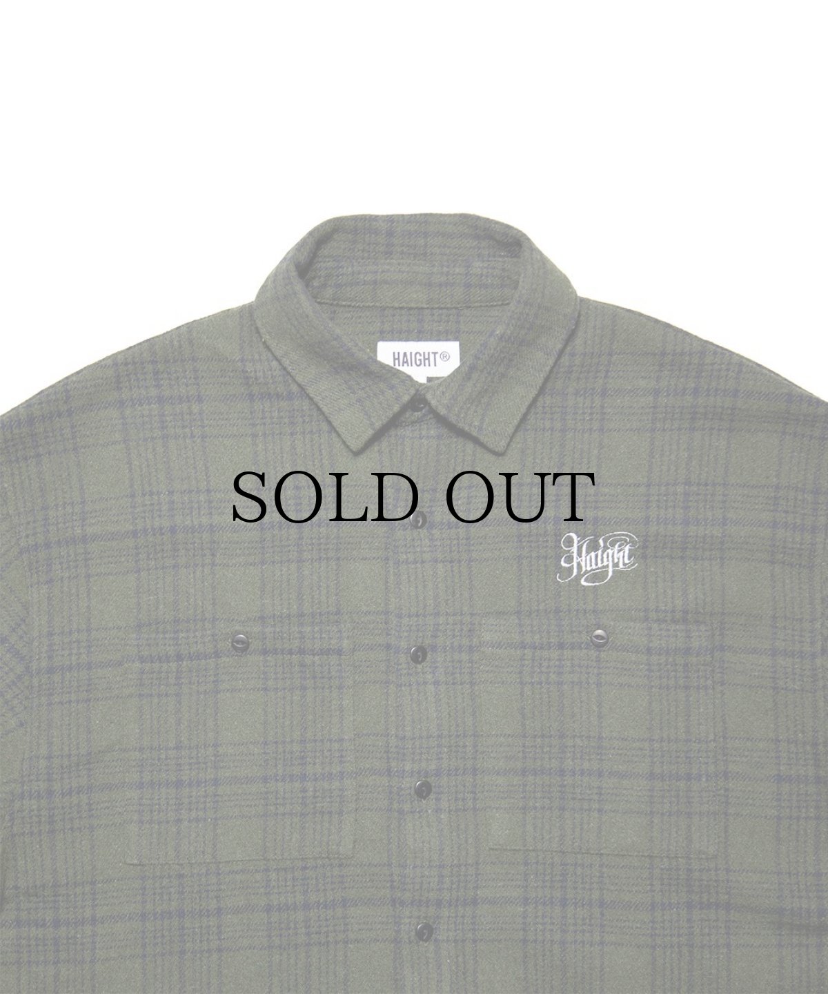 画像4: HAIGHT / [Colin Stevens] CHECK FLANNEL SHIRT (4)