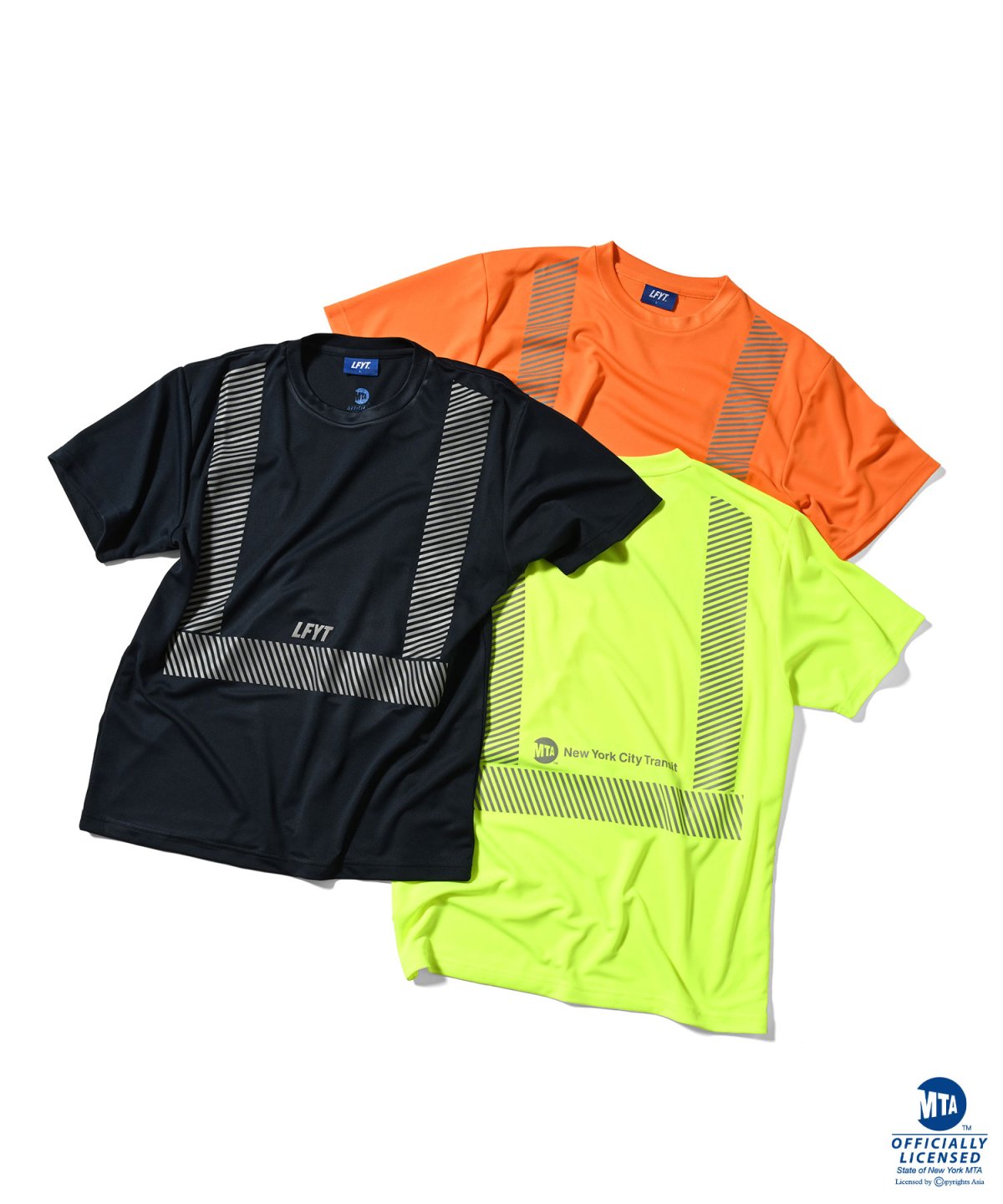 画像2: 【50%OFF】LFYT(ラファイエット) / LFYT x MTA CONTRACTOR MESH TEE (2)