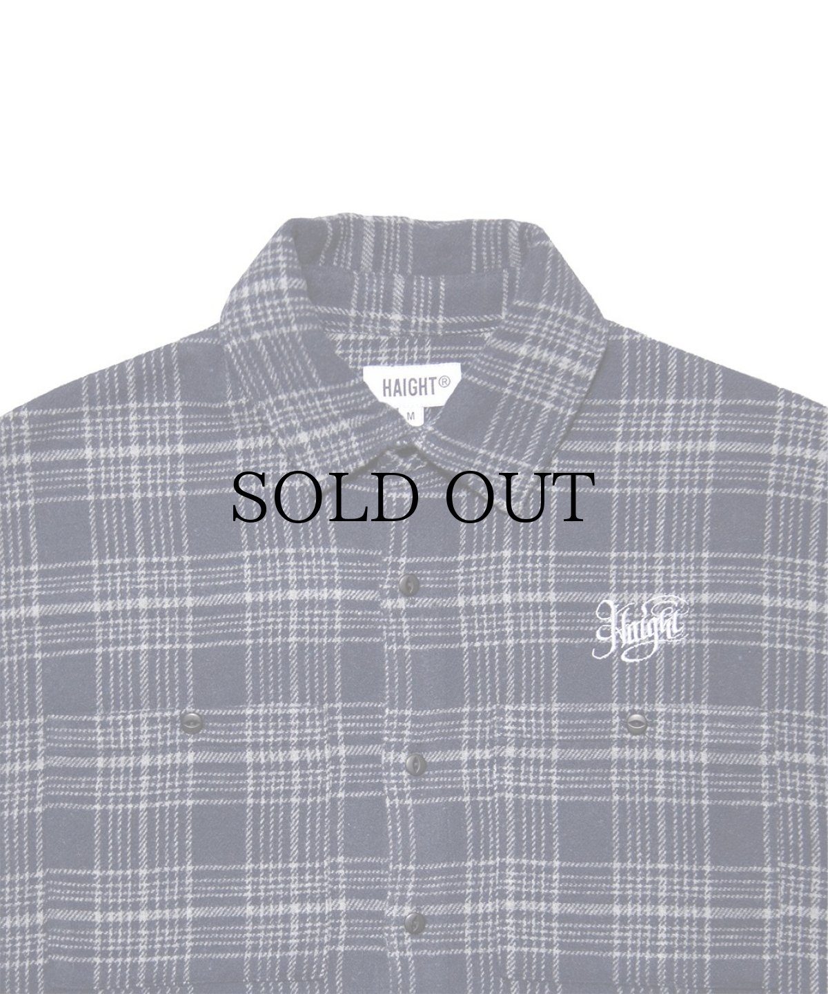 画像5: HAIGHT / [Colin Stevens] CHECK FLANNEL SHIRT (5)