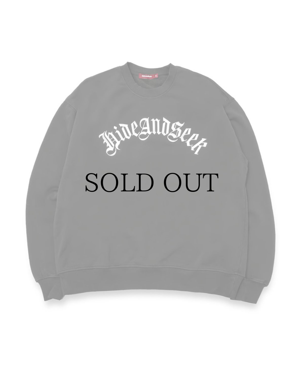 画像3: HIDEANDSEEK(ハイドアンドシーク) / Old English Sweat Shirt(24aw) (3)