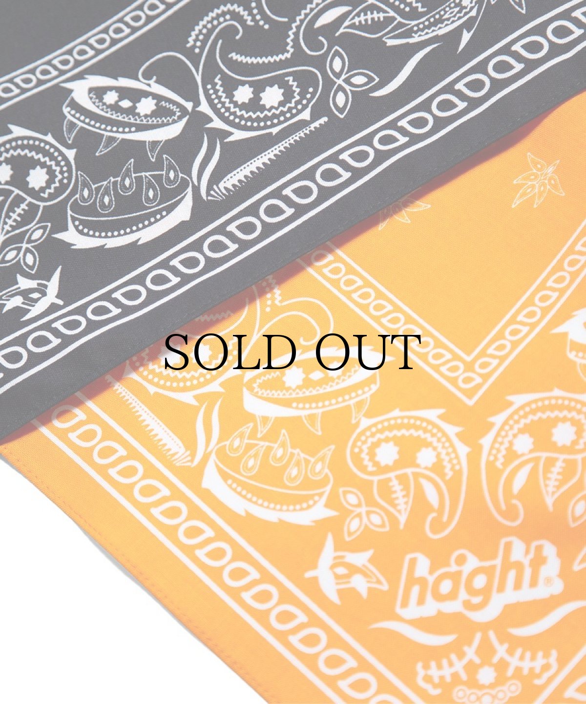 画像2: HAIGHT / [YARZ] PAISLEY BANDANA (2)