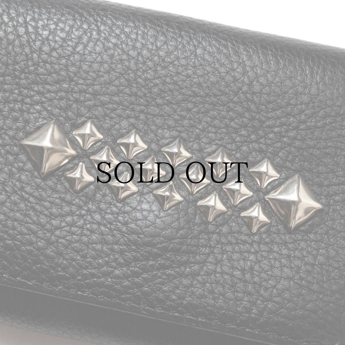 画像3: CALEE(キャリー) / STUDS LEATHER MULTI WALLET (3)
