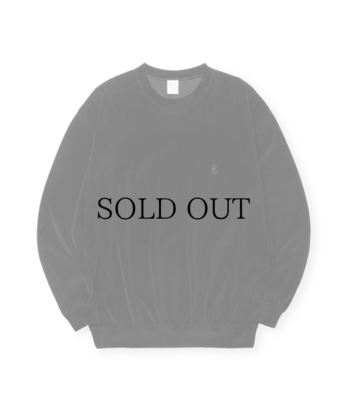 画像3: CALEE(キャリー) / VELOUR CREW NECK SH (3)