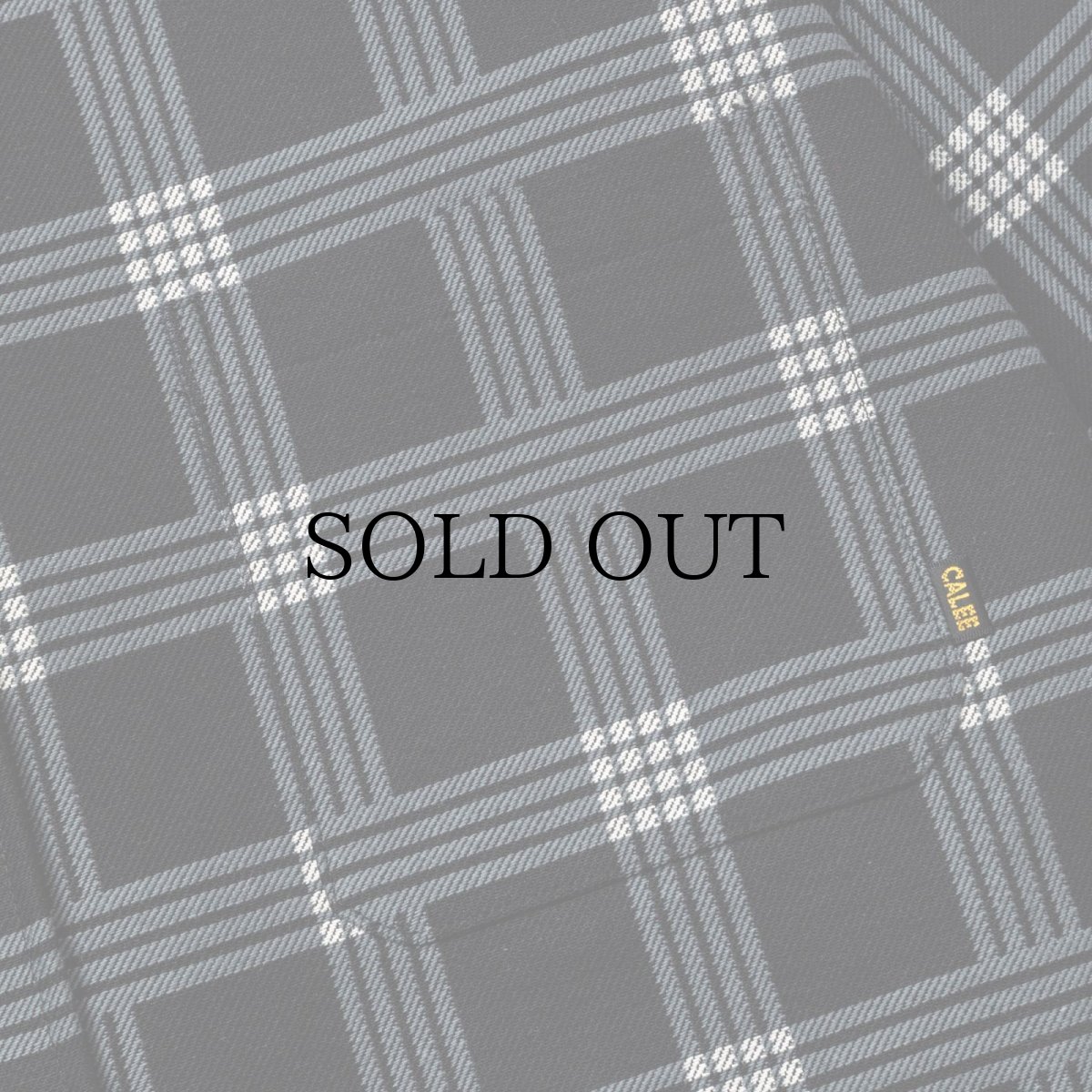 画像5: CALEE(キャリー) / BOX CHECK DROP SH (5)