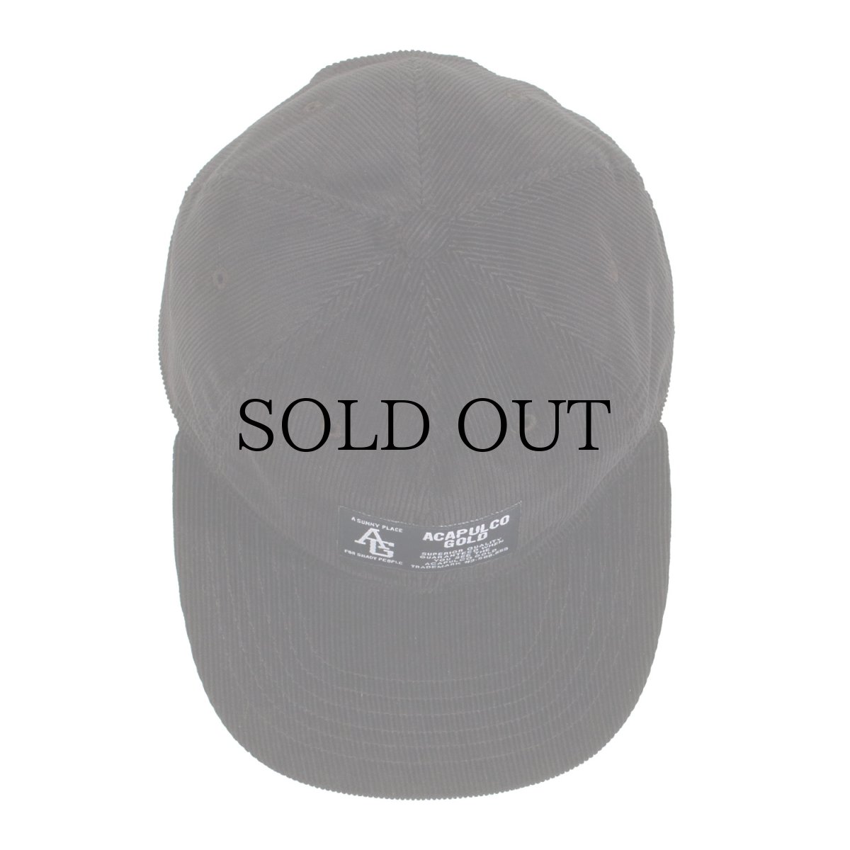 画像14: ACAPULCO GOLD(アカプルコゴールド) / TWO-TONE CORD 6 PANEL CAP (14)