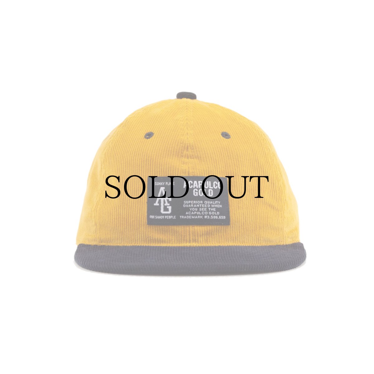 画像8: ACAPULCO GOLD(アカプルコゴールド) / TWO-TONE CORD 6 PANEL CAP (8)