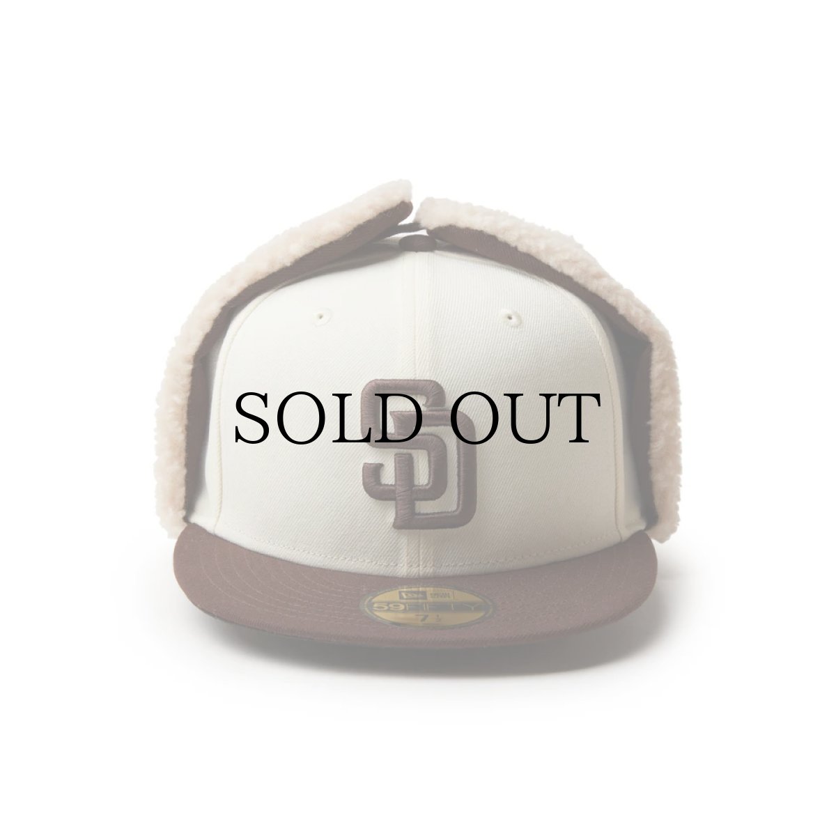 画像2: NEW ERA / 59FIFTY Dog Ear ドッグイヤー サンディエゴ・パドレス クローム ブラウンバイザー (2)