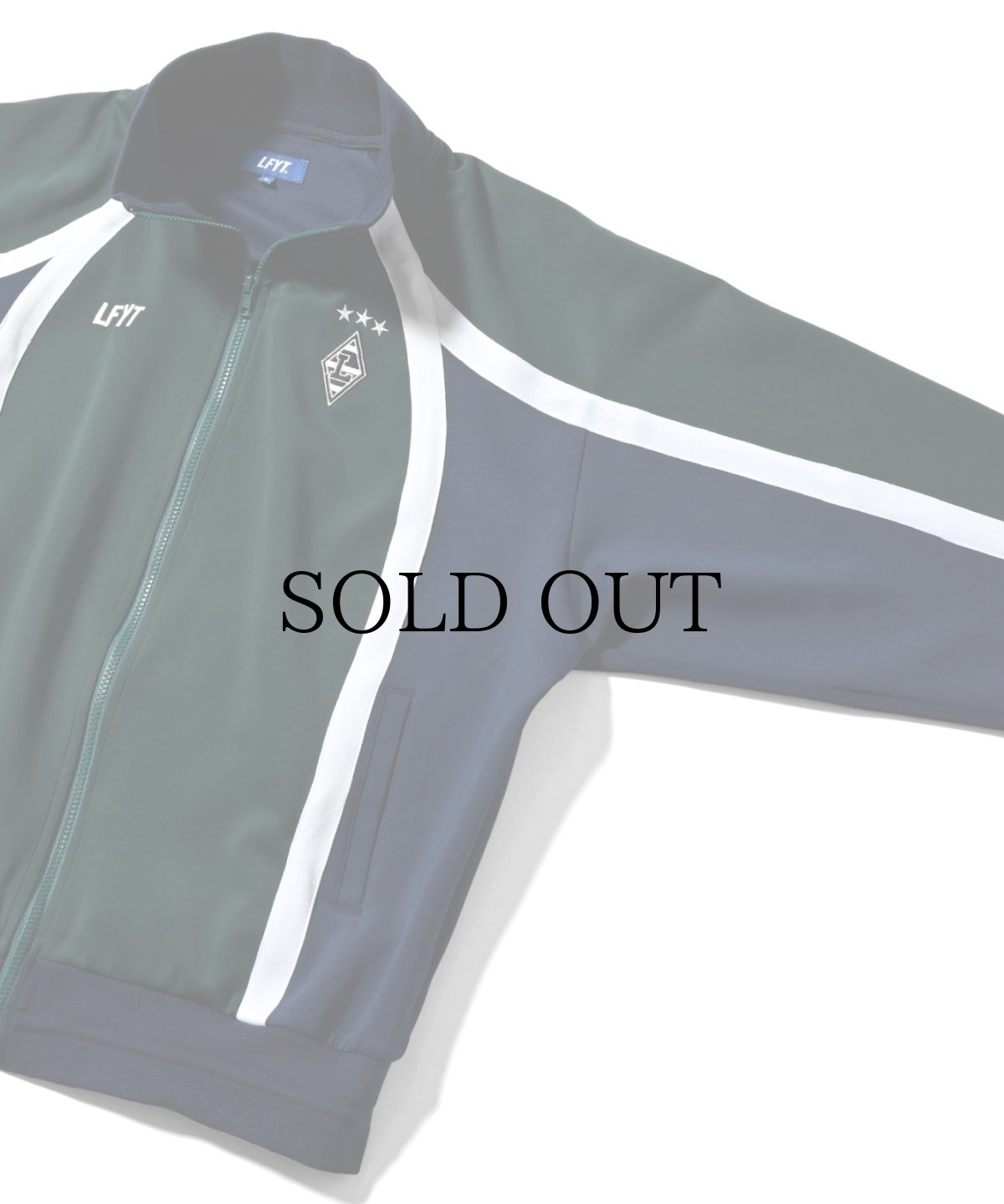 画像9: 【20%OFF】LFYT(ラファイエット) / STRIPED JERSEY TRACK JACKET (9)