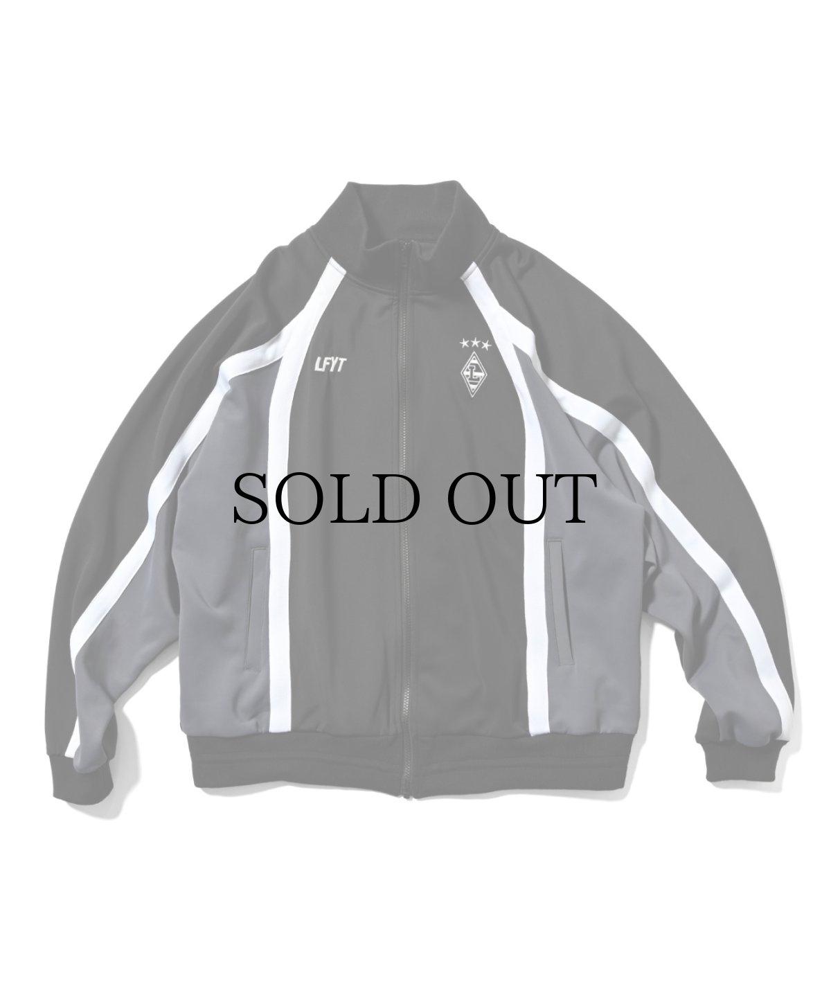 画像2: 【20%OFF】LFYT(ラファイエット) / STRIPED JERSEY TRACK JACKET (2)