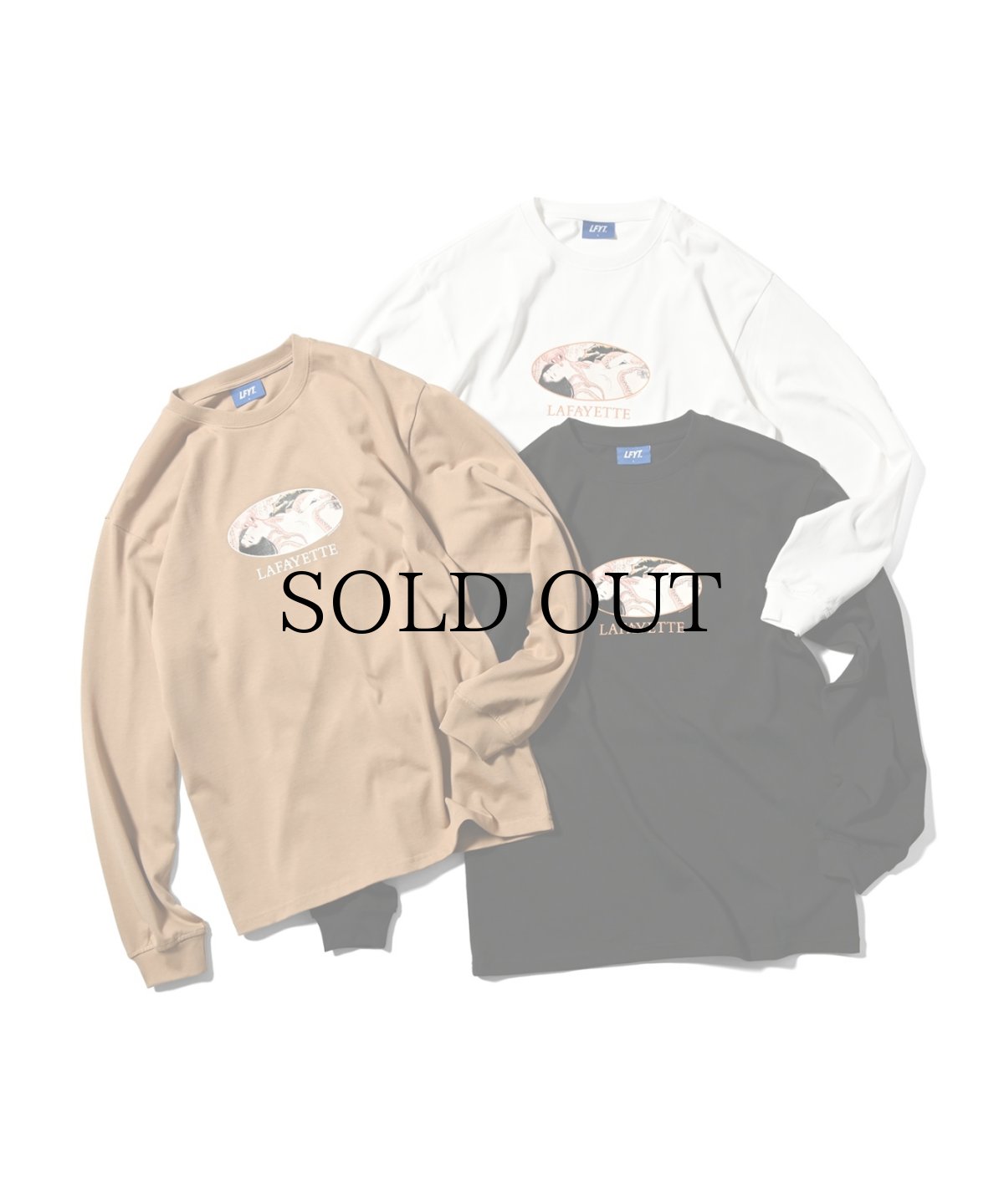 画像1: 【40%OFF】LFYT(ラファイエット) / SYUNGA L/S TEE (1)