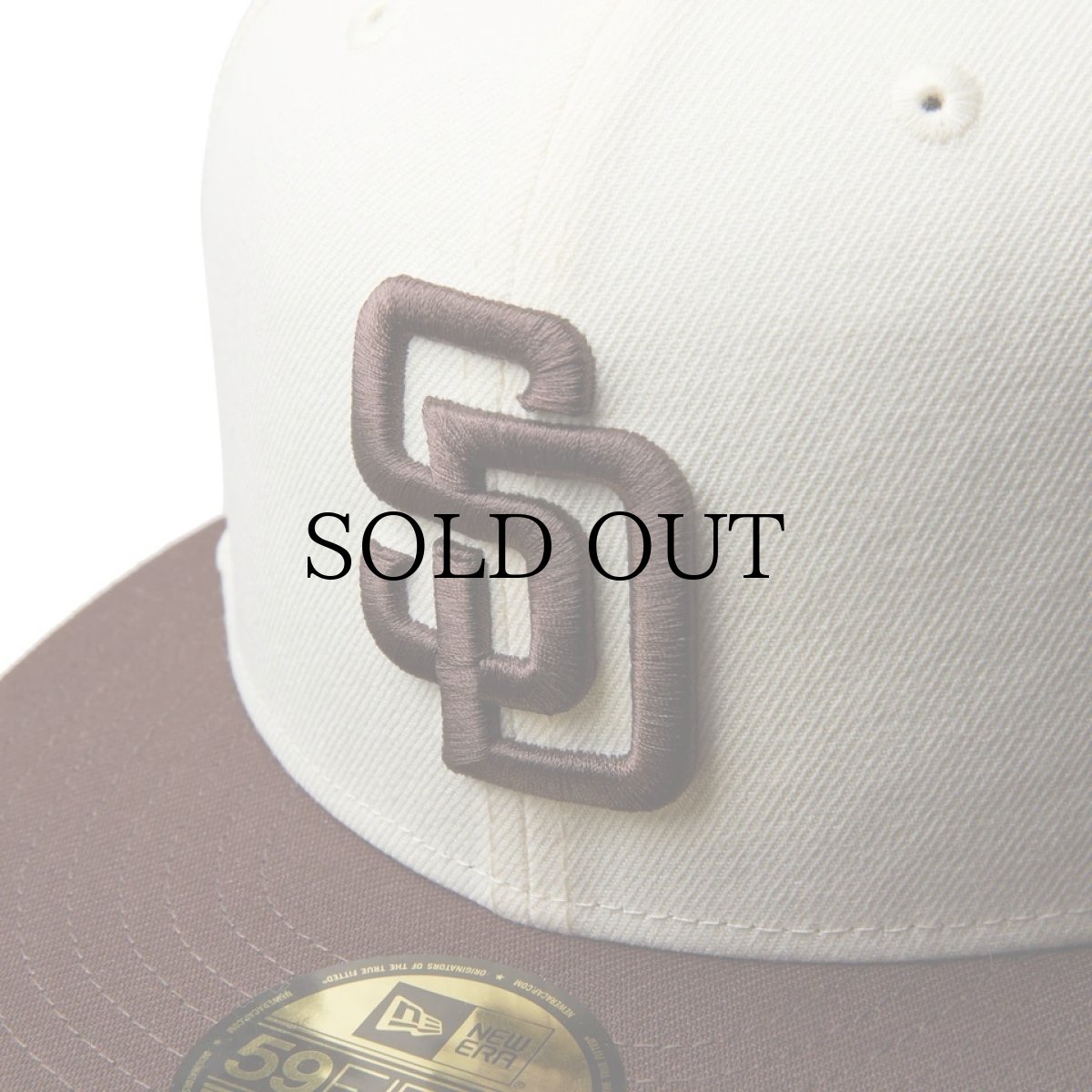 画像10: NEW ERA / 59FIFTY Dog Ear ドッグイヤー サンディエゴ・パドレス クローム ブラウンバイザー (10)