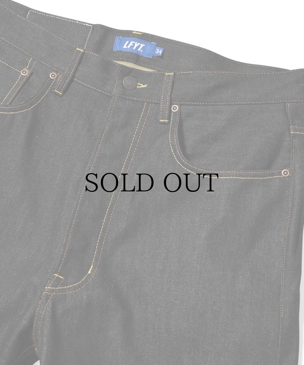 画像4: 【30%OFF】LFYT(ラファイエット) / 5 POCKET DENIM PANTS BAGGIE FIT (4)