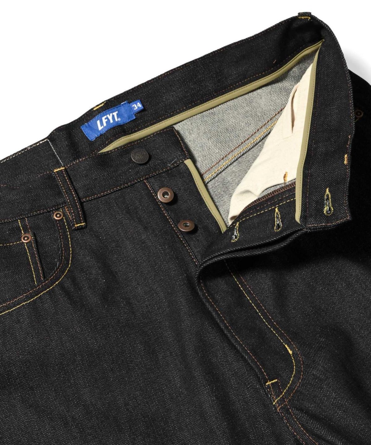 画像5: 【30%OFF】LFYT(ラファイエット) / 5 POCKET DENIM PANTS BAGGIE FIT (5)