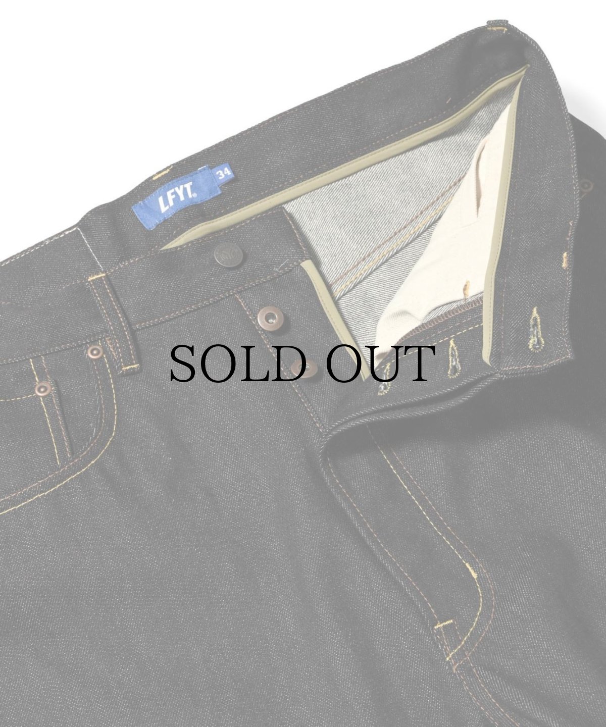 画像5: 【30%OFF】LFYT(ラファイエット) / 5 POCKET DENIM PANTS BAGGIE FIT (5)