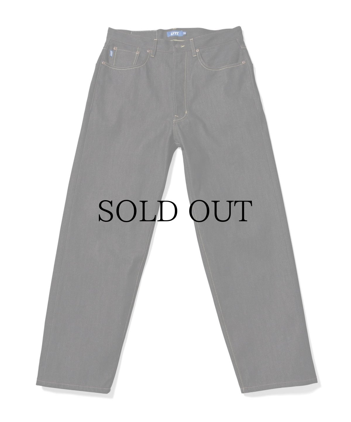 画像1: 【30%OFF】LFYT(ラファイエット) / 5 POCKET DENIM PANTS BAGGIE FIT (1)