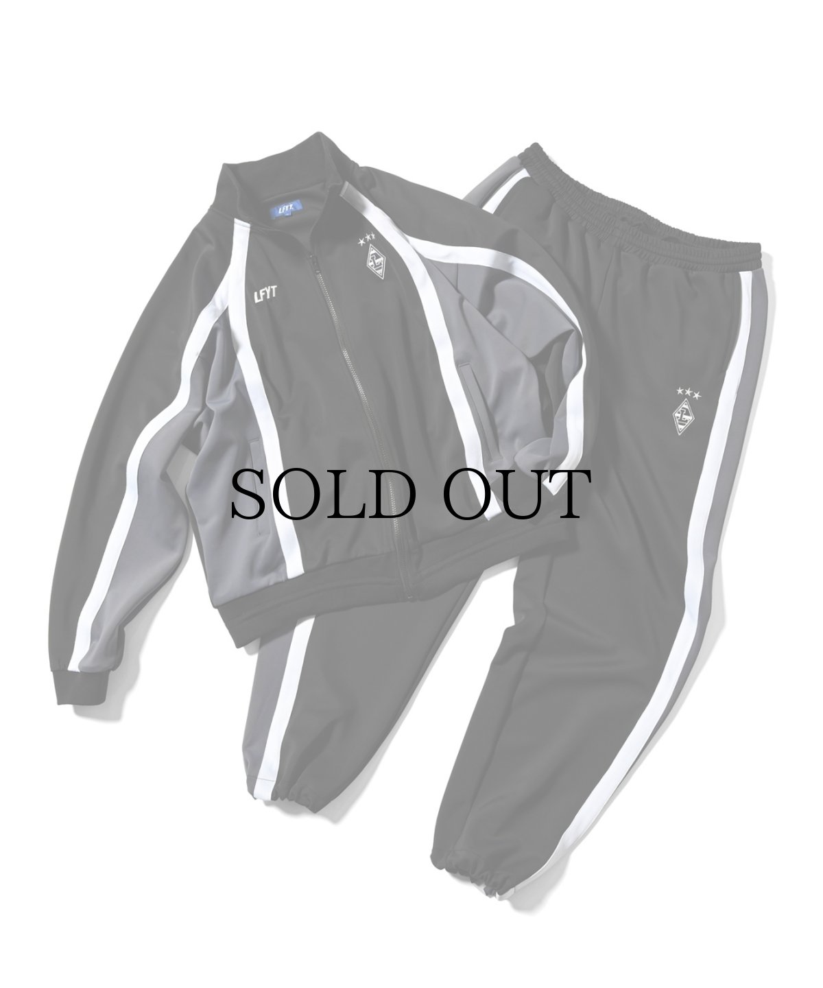 画像12: 【20%OFF】LFYT(ラファイエット) / STRIPED JERSEY TRACK JACKET (12)