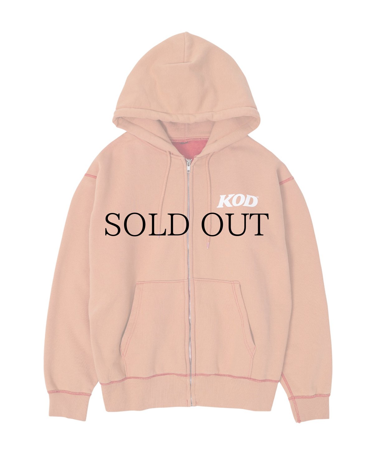 画像3: INTERBREED(インターブリード) / KING OF DIGGIN’ x INTERBREED “Faded Zip Hoodie” (3)