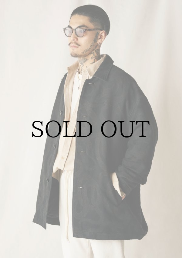 CALEE(キャリー) ハーフコート VINTAGE NYLON OXFORD HALF COAT CL